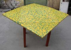 1980s Memphis drop leaf table - 917253