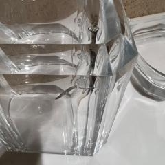 1980s Modernist Carlisle Lucite Ice Bucket Style of Alessandro Albrizzi Italy - 2568283