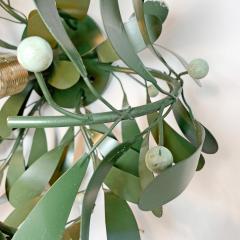 1980s Painted Mistletoe Tole Light - 3135071