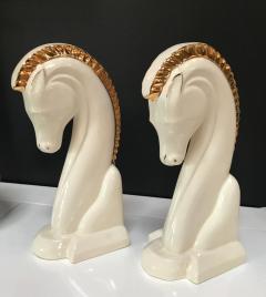 1980s Pair of Signed and Numbered Knight Bookends - 544041