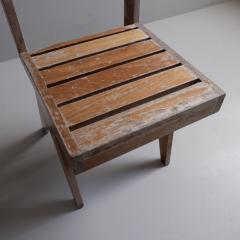 1980s Pierre Jenneret style teak chairs 10 available France - 4113437