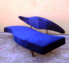 1980s Rare Amazing Free Form Sofa - 106827