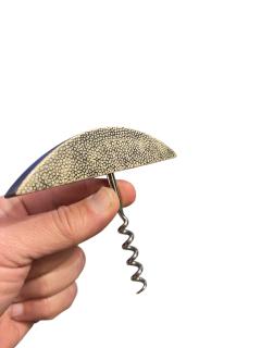 1980s Shagreen screw cork - 4427714