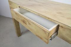 1980s Tessellated Console with Drawer - 281893