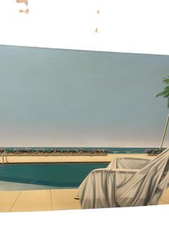 1980s hyper realist painting by Pierre Coulon - 4492839