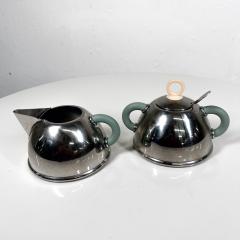 1985 Iconic Alessi Sugar Bowl Creamer designed by Michael Graves - 3134085