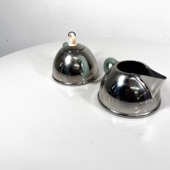 1985 Iconic Alessi Sugar Bowl Creamer designed by Michael Graves - 3134087
