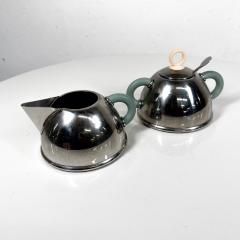 1985 Iconic Alessi Sugar Bowl Creamer designed by Michael Graves - 3134088