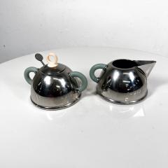 1985 Iconic Alessi Sugar Bowl Creamer designed by Michael Graves - 3134090