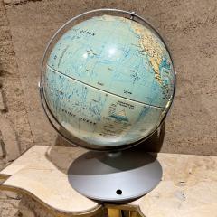 1990s Nystrom Sculptural Raised Relief World Globe - 3704388