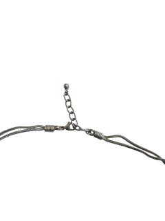 1990s Silver and socked quarts beads necklace by Jean Paul GAULTIER - 4721337
