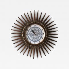 1990s Sunbeam Maple Wood Clock - 4476518