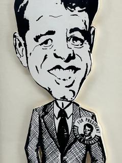 1996 ROBERT KENNEDY A original pen Ink characture - 3258451