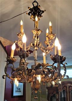 19C French Gilt Bronze 18 Branch Chandelier - 2021829