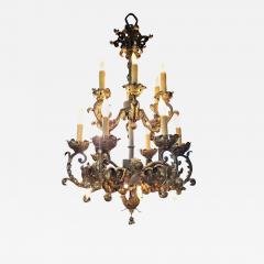 19C French Gilt Bronze 18 Branch Chandelier - 2022655