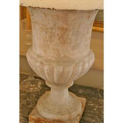 19TH C CAST IRON URN JARDINERE - 797670