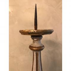 19TH C ITALIAN GILT WOOD CANDLESTICK - 797850