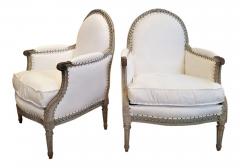 19TH C LOUIS XVI BERGERES PAIR - 4627423