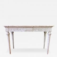 19TH C LOUIS XVI CONSOLE TABLES PAIR - 3103297