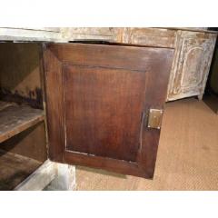 19TH C PAINTED WALNUT 1ST EMPIRE 3 DOOR ENFILADE - 820335