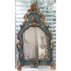 19TH C VENETIAN PAINTED GILT WOOD MIRROR - 796654
