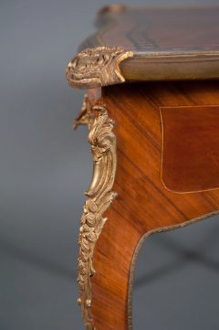 19TH CENTURY FRENCH LOUIS XV STYLE MARQUETRY LADYS TABLE DESK - 3537457