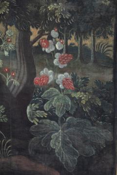 19TH CENTURY FRENCH TOILE PEINTE PAINTED CANVAS  - 1107188