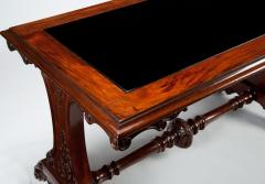 19TH CENTURY MAHOGANY CENTRE SOFA TABLE WITH INSET SLATE TOP - 1858753