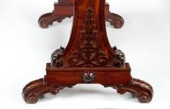 19TH CENTURY MAHOGANY CENTRE SOFA TABLE WITH INSET SLATE TOP - 1858766