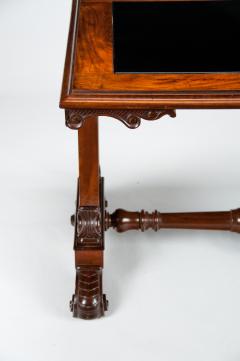 19TH CENTURY MAHOGANY CENTRE SOFA TABLE WITH INSET SLATE TOP - 1858768