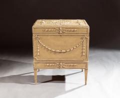 19TH CENTURY PAINTED CARTON PIERRE CHEST IN THE ADAM NEOCLASSICAL STYLE - 1851204