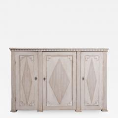 19TH CENTURY SWEDISH GUSTAVIAN PAINTED ENFILADE - 745037