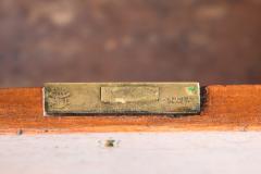 19TH CENTURY TEAK MILITARY OR NAVAL SHIPS CAMPAIGN CHEST - 693711