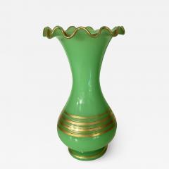 19Th Century French Opaline Uranium Glass Vase - 3371753