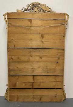 19Th Century Louis XVI Style Console Wall Mirror Gilt Wood  - 2514823