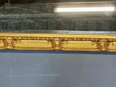 19th 20th Century Giltwood Wall Console Pier Mirror Rectangular - 3137300