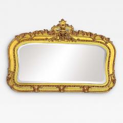 19th 20th Century Giltwood Wall Console Pier Mirror Rectangular - 3280136