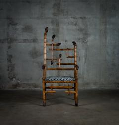 19th C Bamboo Armchair - 616297