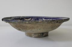 19th C Blue and White Fassi Moroccan Bowl - 3171954