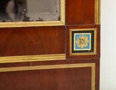 19th C Eglomis Mahogany and Bronze Pier Mirror Depicting Leda the Swan - 955871