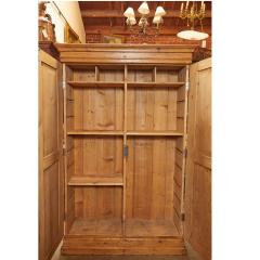 19th C English Pine Cabinet Cupboard - 2130228