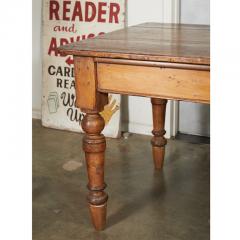 19th C English Pine Dining Table - 1949851