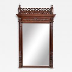 19th C French Henry II Beveled MIrror - 176985