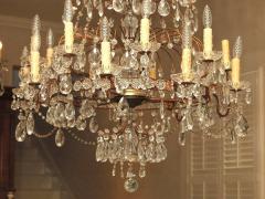 19th C Italian Directoire 18 Lite Chandelier - 3736635