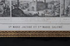19th C Litho Procession of The Holy Relics of St Mary Jacobe St Mary Salome - 1894721