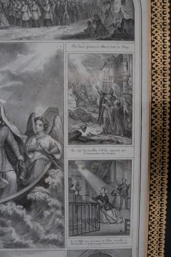 19th C Litho Procession of The Holy Relics of St Mary Jacobe St Mary Salome - 1894730