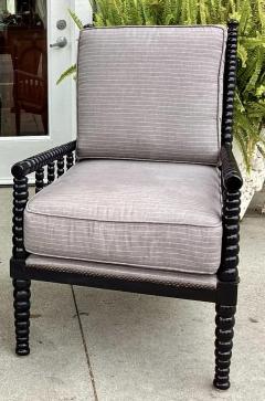 19th C Style English Spindle Bobbin Armchair - 3919927