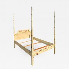 19th C Style Habersham Plantation Hand Painted Four Poster Bed - 2155536