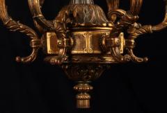 19th C Style Italian Neoclassical Giltwood Chandelier  - 3462320