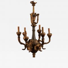 19th C Style Italian Neoclassical Giltwood Chandelier  - 3463640